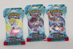 Lot of (9) Pokemon TCG SV Journey Together Sleeved Booster Packs SEALED - Image 2