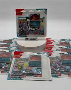Lot of (10) Pokemon SV Journey Together 3-Pack Blister SEALED w/ Scrafty Promo - Image 2
