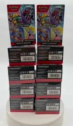 Lot of (10) Pokemon TCG Scarlet & Violet Journey Together Booster Bundles SEALED - Image 1
