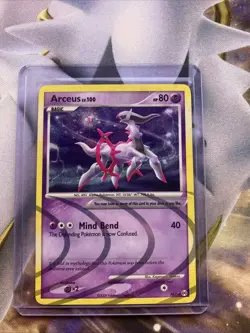 Pokemon TCG Arceus AR7 Holo Rare Card - Image 1