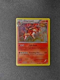 Pokemon TCG Charizard 19/113 Legendary Treasures Rare Cosmos Holo Foil Card - Image 1