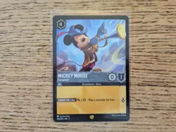 LEGENDARY CARD MICKEY MOUSE TRUMPETER DISNEY LORCANA INTO THE INKLANDS 182/204 - Image 2