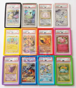 5 x Silicone Card Protectors Case Bumpers for PSA Slabs - 12 Colours Mix & Match - Image 1
