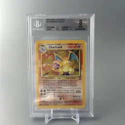 Pokemon Base Set 2 Charizard 4/130 Holo Beckett (BGS) 8 NM-MT W/ Subgrades 2 9’s - Image 1