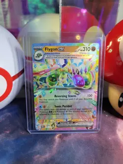 Flygon Ex 106/191 Pokemon TCG S&V Surging Sparks Double Rare Holo NM - Image 1