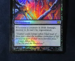 Magic the Gathering (MTG) Death Pits of Rath - 9th Edition Foil LP-MP - Image 3