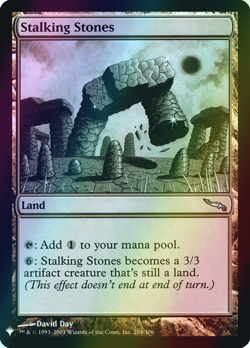 MTG Stalking Stones Foil ** Mystery Booster Retail Edition Foils ** English (NM) - Image 1