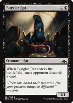 Burglar Rat - Guilds of Ravnica #64/259 MTG Magic The Gathering - Image 1