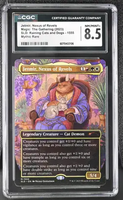 JETMIR, NEXUS OF REVELS Secret Lair Display Commander Mythic CGC 8.5 MTG - Image 1