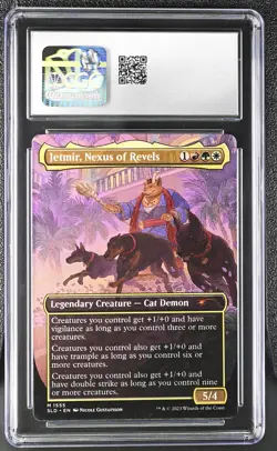 JETMIR, NEXUS OF REVELS Secret Lair Display Commander Mythic CGC 8.5 MTG - Image 2
