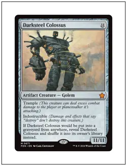 1x Darksteel Colossus, Magic the Gathering MTG NM - Image 1