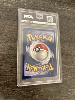 1999 Pokemon English Base Set Poliwrath #13 - Holo PSA 9 MINT - Image 3
