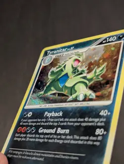 Pokemon TCG Tyranitar Holo Rare Card Mysterious Treasures 17/123 NM - Image 3