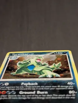 Pokemon TCG Tyranitar Holo Rare Card Mysterious Treasures 17/123 NM - Image 5