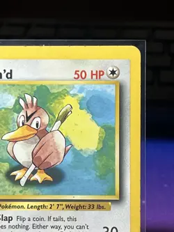 Pokemon - Farfetch’d 27/102 - Base Set Unlimited - Mp - Image 2