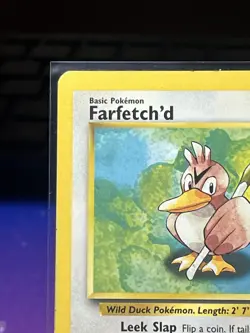Pokemon - Farfetch’d 27/102 - Base Set Unlimited - Mp - Image 3