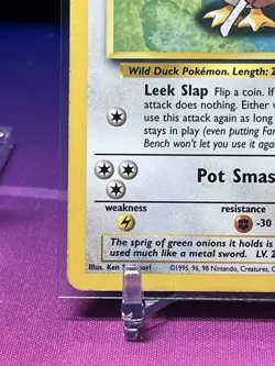 Pokemon - Farfetch’d 27/102 - Base Set Unlimited - Mp - Image 4