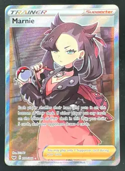 2020 Pokemon Sword & Shield #200/202 Marnie - Image 1