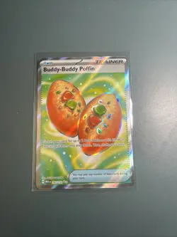 Pokemon TCG Rare Candy Buddy Poffin 167/132 Trainer Mega EVO - Image 1