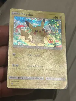 Pokemon TCG - Pikachu - 4/12 - McDonald's Promo 2018 - Holo - HP - Image 3