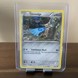 Pokemon TCG Honedge McDonalds Promos 7/12 Holo Promo LP - Image 1