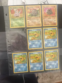 Pokemon TCG Base Set Lot Psyduck 53/62 Unlimited 1999 - Image 1