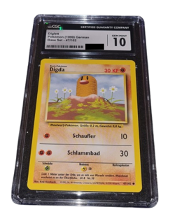 Pokemon - Digda - CGC 10 - 1999 Base Set / Basis - Deutsch - wie PSA BGS Grading - Image 2