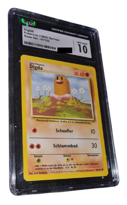 Pokemon - Digda - CGC 10 - 1999 Base Set / Basis - Deutsch - wie PSA BGS Grading - Image 3
