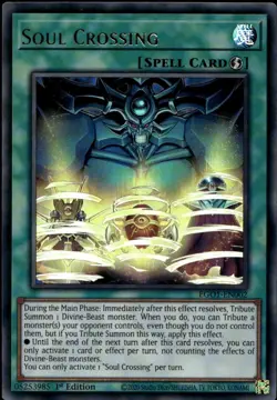 Soul Crossing 1st Ultra Rare EGO1-EN002 EG01 Yu-Gi-Oh! - Image 1