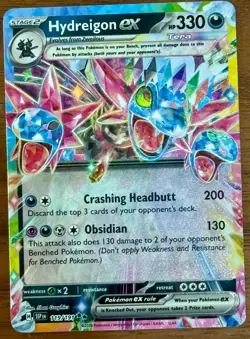 Hydreigon ex 119/191 | Double Rare Pokemon TCG | Surging Sparks | NM - Image 1