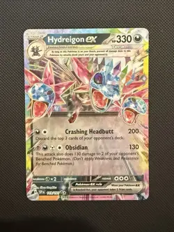 🤩 Hydreigon Ex 119/191 Surging Sparks Double Rare Pokemon Card TCG NM/M RR - Image 1