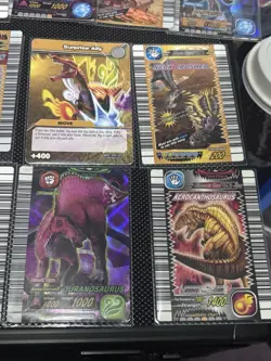 Dinosaur King trading card Bundle ( 46 Cards) SOME RARE MIXED DATE & SERIES - Image 2