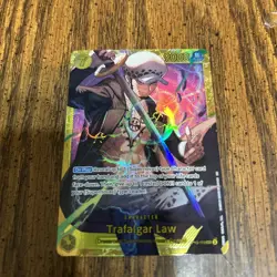Trafalgar Law SEC OP10-119 One Piece TCG English Royal Blood NM Condition - Image 1