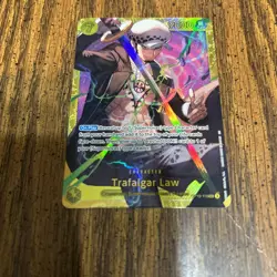 Trafalgar Law SEC OP10-119 One Piece TCG English Royal Blood NM Condition - Image 2