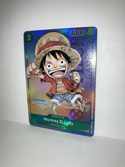 Monkey D. Luffy (Gen Con 2023) P-037 One Piece Card Game Promo ENGLISH FOIL - Image 2