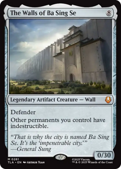 x1 The Walls of Ba Sing Se TLA Avatar MTG 261 M/NM 1x - Image 1