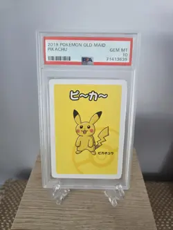 Pikachu PSA 10 Old Maid Deck Japanese 2019 Pokemon - Image 1