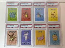Sequential Set 8 PSA 10 2019 Pokemon Babanuki Card Set Old Maid Japanese Pikachu - Image 1