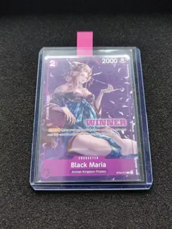 ONE PIECE Card Game TCG / Black Maria ST04-011 V.2 / Tournament Vol.2 Winner NM - Image 2