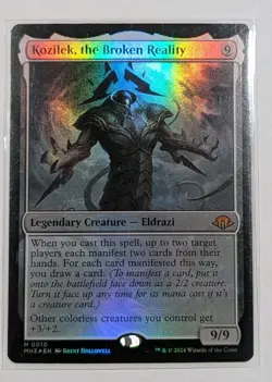 Kozilek, the Broken Reality Modern Horizons 3 Foil - MTG MYTHIC - Image 1