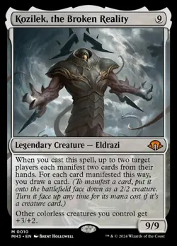1 x Kozilek, the Broken Reality - Foil - Modern Horizons 3 - NM-Mint - MTG - Image 1