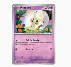 Mimikyu - 5 cards - Pokemon Phantasmal Flames - 042/132 - Common - Image 1