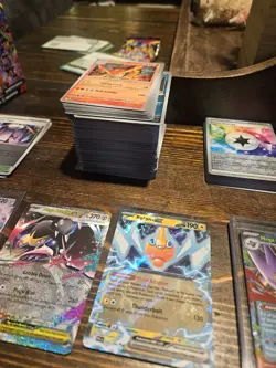 336 Card Lot Pokemon Phantasmal Flames, Black Bolt. 5 Full Art Cards. Gengar EX - Image 5