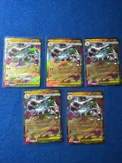 Mega Charizard x EX 013/094 Me02: Phantasmal Flames Holo Lot Of 5 Cards - Image 1
