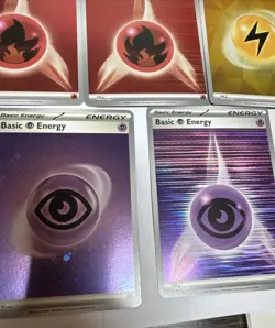 5 Holo Basic Energy Pokemon Cards Phantasmal Flames (5 Holos) - Image 3