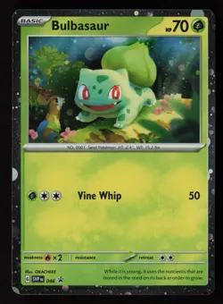 Bulbasaur - (Cosmos Holo) 046 SV: Scarlet & Violet Promo Cards Pokemon TCG NM - Image 1