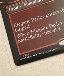 MTG Elegant Parlor (Borderless) - Murders at Karlov Manor - #325 - Image 3