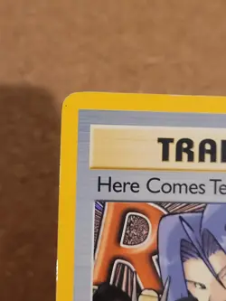 Pokemon Team Rocket 1999-2000 Rare Holo Card 15/82 Here Comes Team Rocket - Image 4