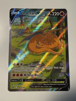 Pokemon Cards Charizard V SWSH260 SWSH Black Star Promo NM - Image 1