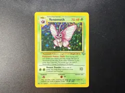 Pokemon TCG Venomoth Jungle Unlimited Holo Rare Card 13/64 - Image 1